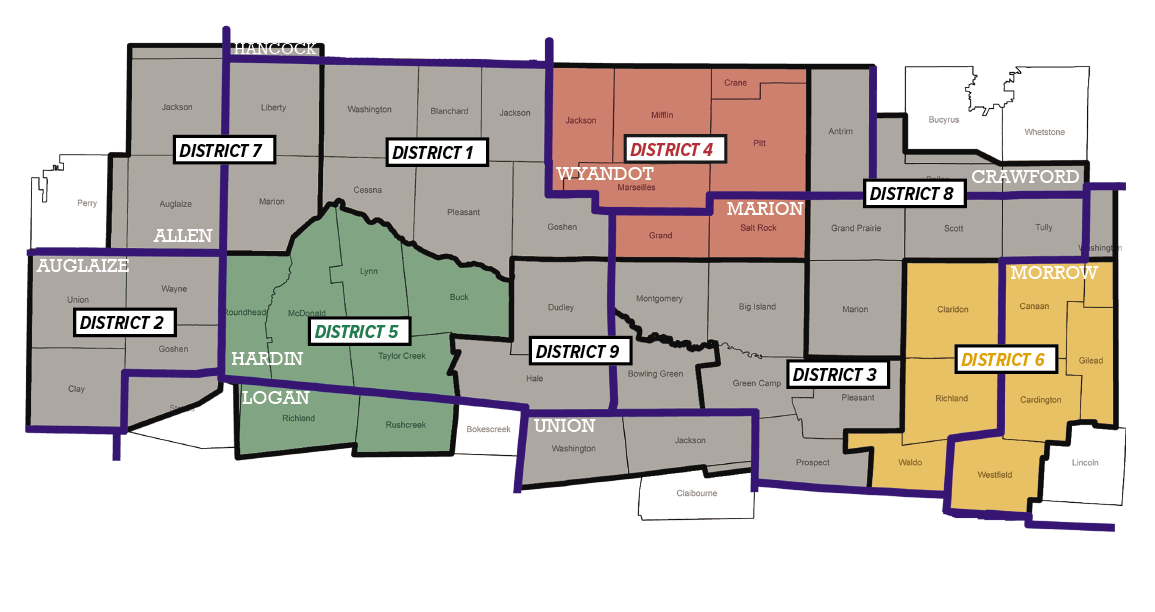 Trustee districts 4, 5, & 6
